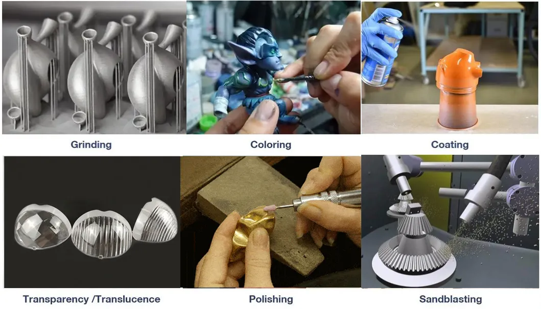 High Precision 3D Printing Service Custom Plastic ABS Resin 3D Printing Model SLA Craft Handmade Parts Rapid Prototype Service