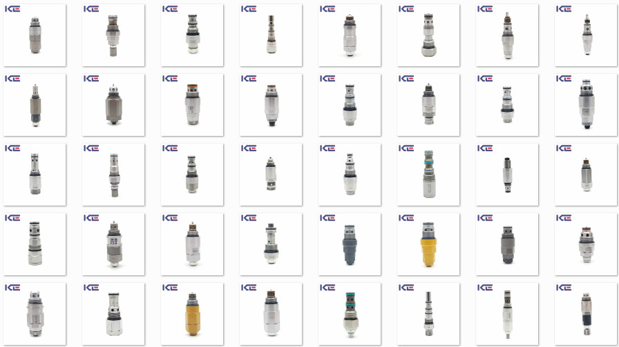 320c 320b Excavator Relief Hydraulic Pressure Valve 171-0030 Main Pressure Relief Valve