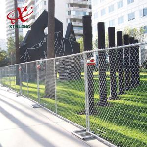 Quality Professional Temporary Chain Link Fence Panels For Sports Field / Construction Site wholesale