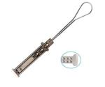 High Strength Fiber Optic Components Stainless Steel ADSS Cable Tension Clamp