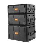 PE Standard Shallow Rack Case 19'' 260mm Depth 3U PA DJ Amp Effects