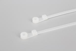 Quality DEMOELE 3.2*150mm Natural Black colorful nylon Mountable head cable ties round zip ties and wire ties wholesale