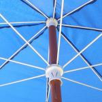 Big Sun Sea Vented Beach Umbrella , Heavy Duty Wind Resistant Beach Umbrella