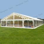 Aluminum Frame 50x100 Tent Clear Span PVC Wedding Event Party Marquee