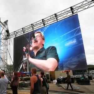 Quality 500mmx1000mm Outdoor Rental LED Screen 100000 Hours Lifespan wholesale
