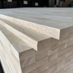 ISO9001 Rubber Wood Finger Joint Board Nontoxic Sturdy For Furniture