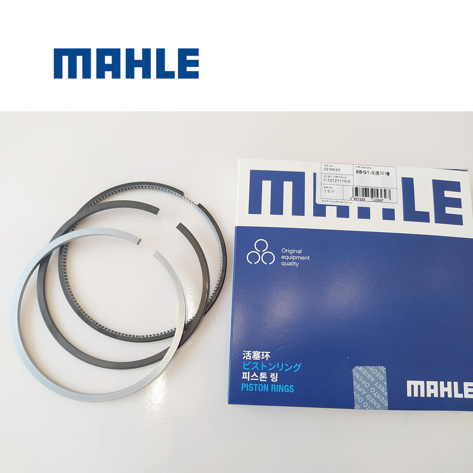 1-12121115-0 EX200-5 Hitachi Engine Parts Piston Ring Fit MAHLE 6BG1-3