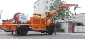 Quality 380V Underground Concrete Sprayer 800mm Hydraulic Cylinder Moving Distance wholesale