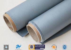 Quality Grey 31OZ Silicone Coated Fiberglass Fabric Industrial Heat Resistant Blanket wholesale