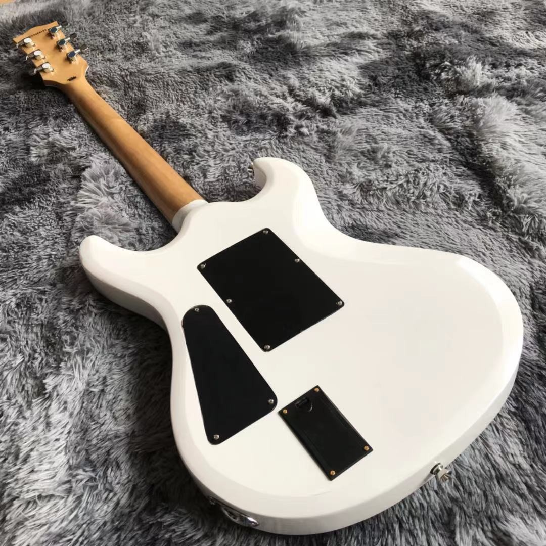 Custom Grand PES RZK1 Killer Switch Electric Guitar in White with Active Style Pickup