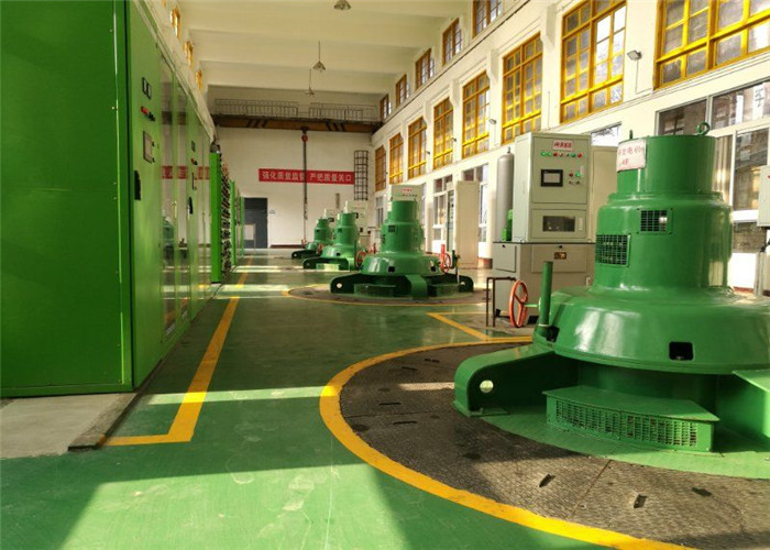Axial Flow Kaplan Water Turbine Electric Generator Used In Hydro Power Plant