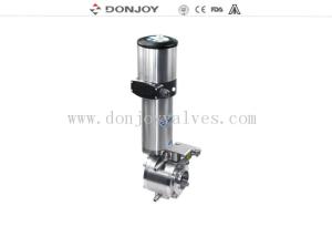 Quality Donjoy Sanitary MixProof Butterfly Valve Double Seat Butterfly Valve B Type wholesale