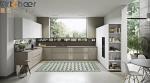 High End Melamine Board Kitchen Cabinet for Industrial Import Hotel and