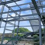 Wind Resistant Hot Rolled Building Steel Structure Customized Steel Frame Office