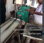 Hot Feed Single Screw Rubber Extruder Machine Speed Adjustable