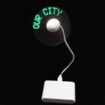 Handheld USB LED Message Fan For Concerts, Party, Night Clubs, Music Festivals