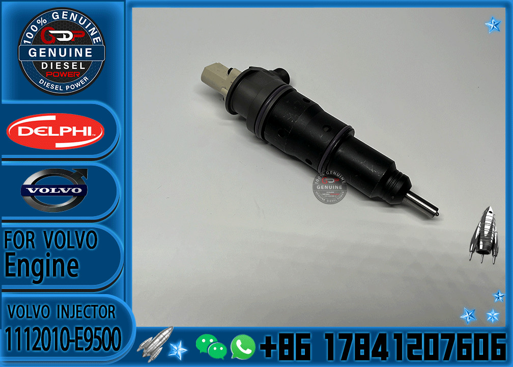 New Original Common Rail Fuel Injector 1112010-E9500 22282202 22282199 33800-84310 For DAF
