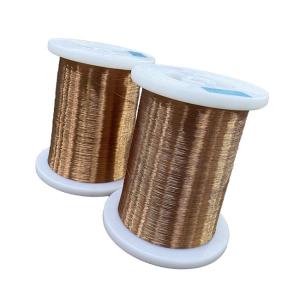 Quality AWG 46-10 UEWN Grade One Overcoat Polyamide Enamelled Wire For General Motor Thermal Class 130 wholesale