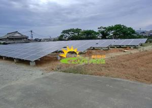 Quality 60m/s Ground Mount Solar Racking Systems JIS C8955:2017 wholesale