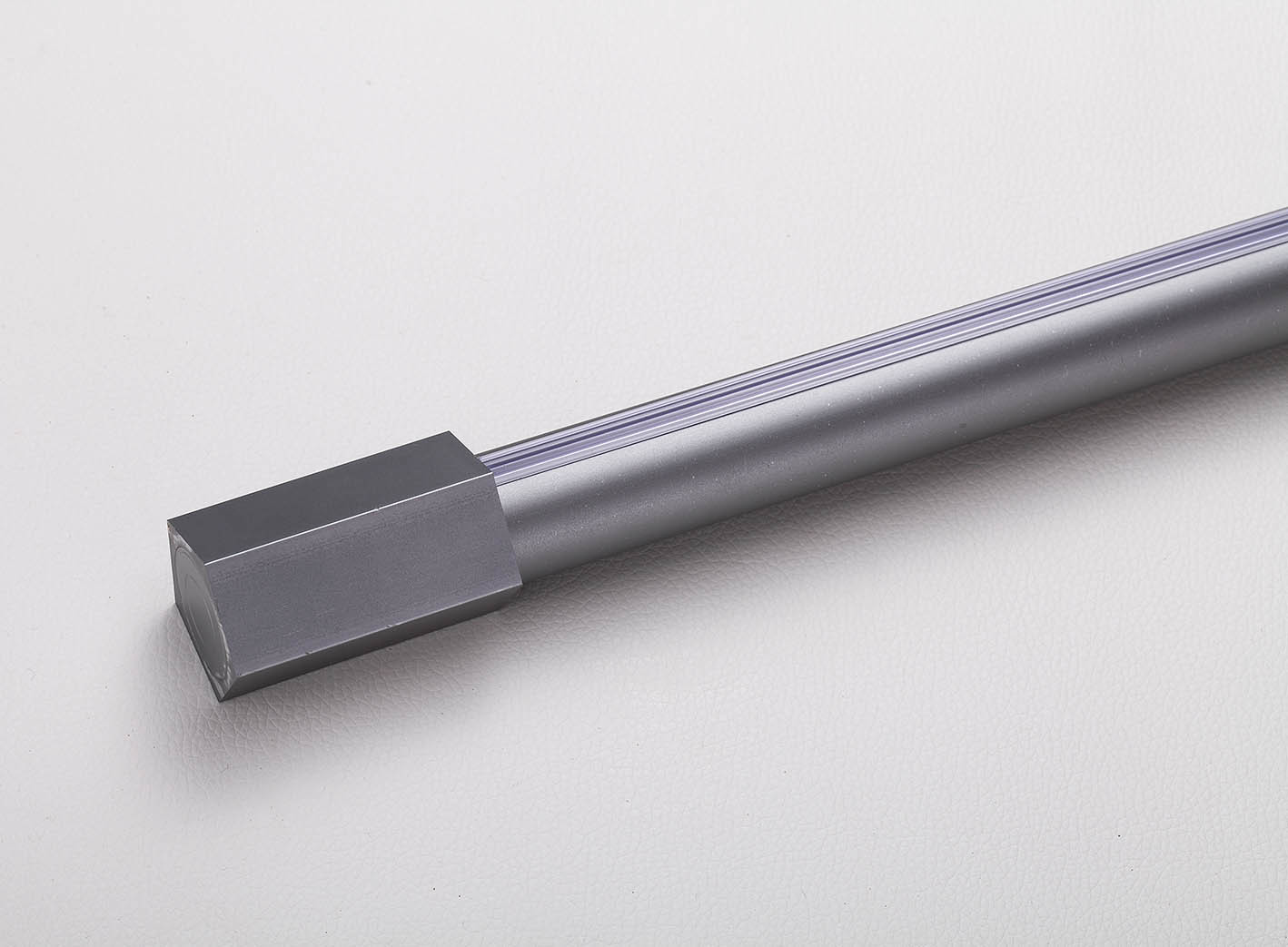 aluminum material curtain rod with aluminum finals simple design