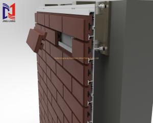 Quality Terracotta Brick Fixing System with Waterproof board wholesale