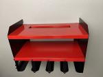 Wall Mounted Metal Material Drilling Power Tool Storage Rack for Furniture