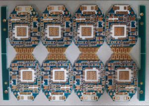 Quality SMT Immersion Gold Cam Prototypre PCB Board Blue Solder Mask White Silkscreen wholesale