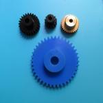 Industrial CNC Machining Stainless Steel Black Metal Twisted Metal Gear with 5