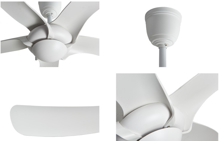Five ABS Blades 52 Inch Fan Low Power Consumption Ceiling Fan