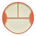 2-6 Months Cartoon Design Baby Silicone Products Plate Safe Soft For Infants /