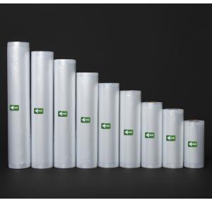 Quality Clear Vacuum Sealer Bags Rolls Sous Vide Chamber Embossed Packaging wholesale