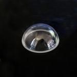 43mm Optical Glass Lens For Underwater Photography , 1.5 To 300mm Half Ball