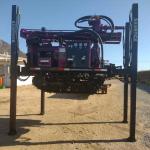 Diesel Engine Water Well Drilling Rig Machine 220m Depth Hydraulic Borehole