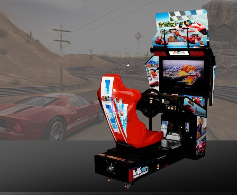 32'' LED Screen Single Outrun Racing Game Machine The Ultimate Arcade Entertainment