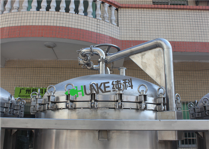 Customized Capacity 50L-10000L Water Pressure Tank / SUS304 Round Shape Water Storage Tank With Wheel