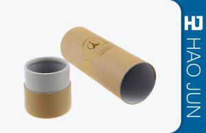 Quality Brown Kraft Cardboard Cylinder Tubes For Glass Bottle Shipping , Eco Friendly wholesale