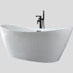 Thermoplastic Acrylic Jacuzzi Drop In Soaking Tub Heat Retention 66x36