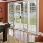 Interior Decoration Aluminum Hinged Door Leisure Style