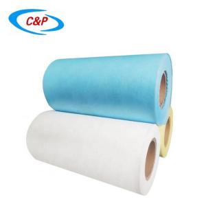 Quality PE Film Laminated SMS Nonwoven Raw Material Disposable Medical Supplies Roll wholesale