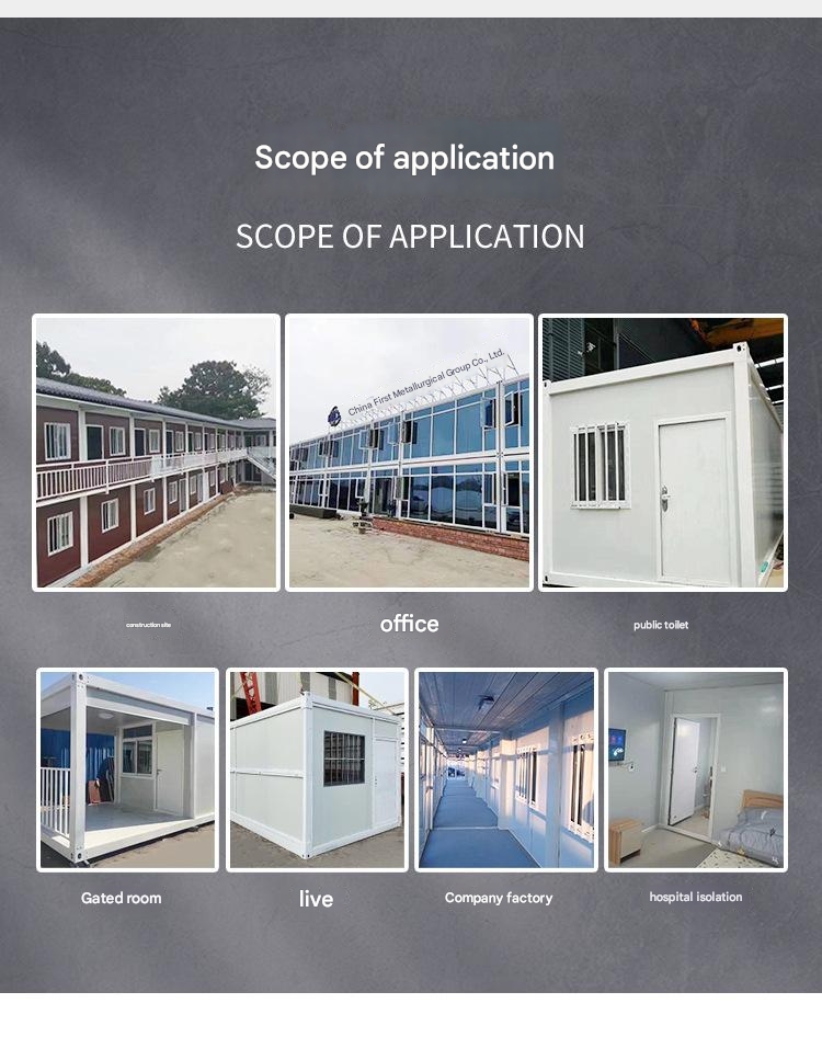 Guard House Container Folding Packing Box Room Prefabricated Activity Full House Board Room Mobile Office Easy to Install