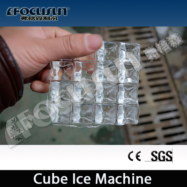 Cube Ice Machine With R404a/R22 Refrigerant And Video Outgoing-Inspection