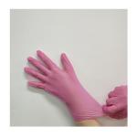 Pink latex gloves sensicare gloves