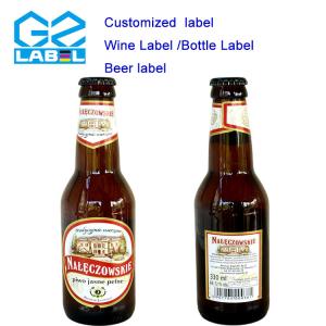 Quality OEM / ODM Sticker Label BEER Labels stickers wholesale