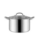 Good Quality Silver kitchen Ware Cooking Soup Steamer Pot Stainless Steel 410