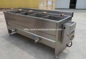 Quality Semi-Automatic Potato Sticks Blanching Machine wholesale