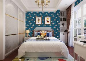 Quality Home Decoration Kids Bedroom Wallpaper Moisture Proof With Non Woven Materials wholesale