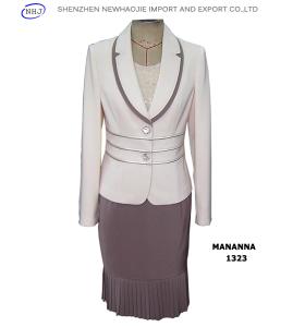 Quality latest dress designs ladies suit wholesale