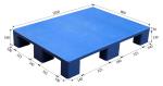 Heavy Duty Industrial Plastic Pallets 1100×800×140mm / Nine Foot Flat Plastic