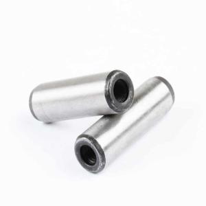 Quality 50mm-300mm ISO 8735 Parallel Pins With Internal Thread Hardened Steel wholesale