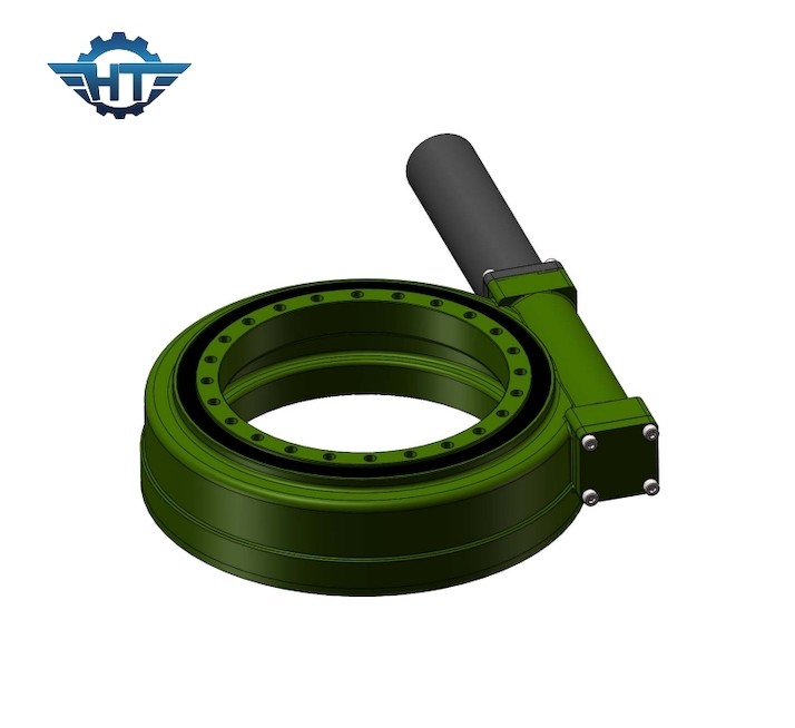 Slow Speed Small Solar Tracker Slewing Drive IP66 For Dual Axis Tracking System